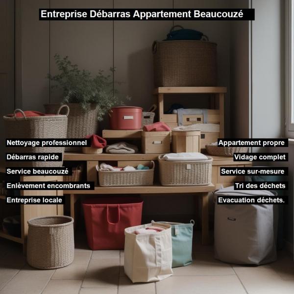 Entreprise debarras appartement beaucouze