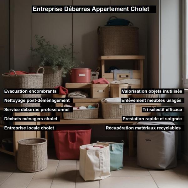 Entreprise debarras appartement cholet