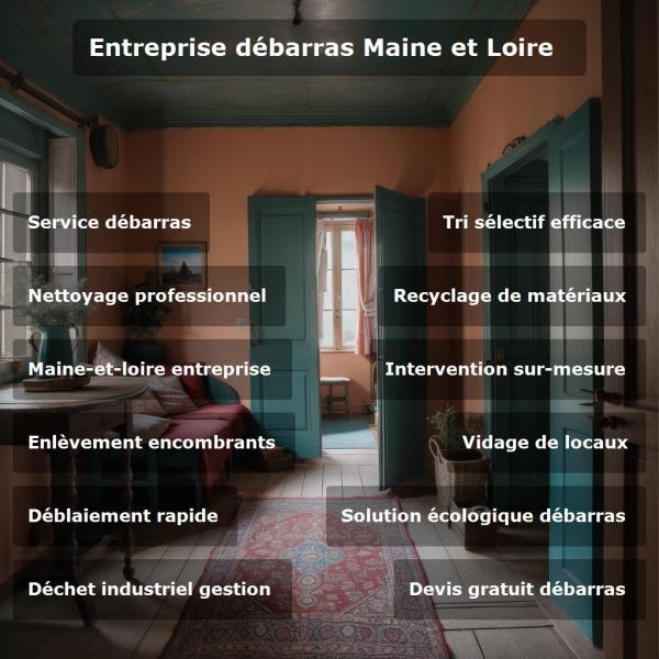 Entreprise debarras maine et loire